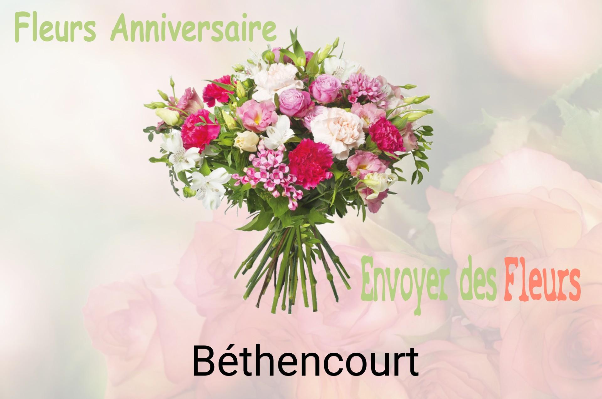 Bouquet de fleurs d’anniversaire livré à Béthencourt